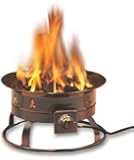 Heininger 5995 58,000 BTU Portable Propane Outdoor Fire Pit