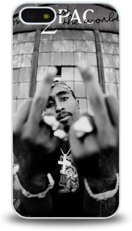 iPhone 5 5S case protective skin cover with American rapper Tupac Shakur known as 2Pac, Makaveli design #8