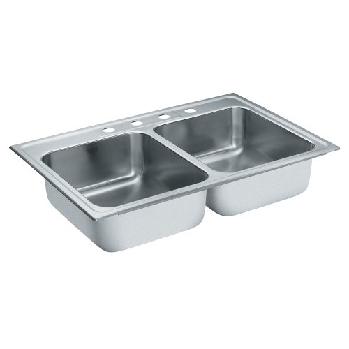 Moen S22318 Lancelot Steel Sink Stainless