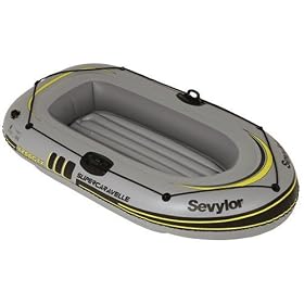 Sevylor Inflatable Super Caravelle 2 Person Boat