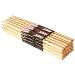 On Stage 5A Maple Drum Sticks - 12 Pair, Wood Tip