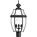 Progress Lighting P6433-31 New Haven Three-Light Post Lantern, Stainless Steel