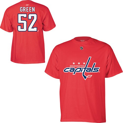 Reebok Washigton Capitals Mike Green Youth Player Name & Number T-shirt Reebok Washigton Capitals Mike Green Youth Player Name & Number T-shirt