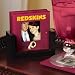 The Memory Company Washington Redskins Art Glass Coaster Set Size: One Size