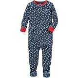 OSHKOSH(オシュコシュ) 1ピースサンフィットコットンパジャマ カラー ロンパース長袖 12ヶ月【並行輸入】