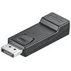 Wentronic Displayport-Adapter (19-polig HDMI-Buchse auf 20-polig DP-Stecker)