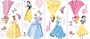 Disney Princess GAPP1759 self stick room appliques