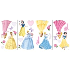 Disney Princess GAPP1759 self stick room appliques