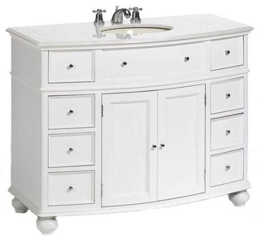 Hampton Bay Curved Bath Vanity, 35