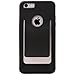 iPhone 6 Plus Case, iPhone 6s Plus Case, CellJoy [SLiM CLiP] Hybrid Case [Built in Belt Clip] [TPU] (Black) Protective Cover Skin