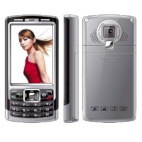 TeckNet M1008 3.0" Touch Screen Dual Sim Card Mobile Phone With TV, Camera, Dual Bluetooth and MP3 / MP4 Player - Black