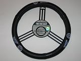 NEW YORK METS Genuine Leather STEERING WHEEL COVER (Fits Standard 14 1/2" to 15 1/2")