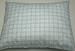 Twin Pillow Cases - Flannel - Blue Check Dots - Made In USA