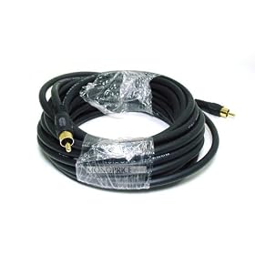 12ft Coaxial Audio Video RCA Cable M M RG59U 75ohm (for S PDIF, Digital Coax, Subwoofer... 