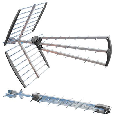 Labgear 450W Wideband Digital Outdoor Freeview Aerial