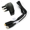 Ex-Pro Samsung Digimax [CHARGE PACKAGE] SAC-46 SAC46 Replacement USB to Mains Camera Charger plus OEM SUC-C4 SUCC4 USB Cable Lead suitable for Samsung TL34HD, TL34 HD, NV24HD, NV24 HD, NV100 HD, NV100HD