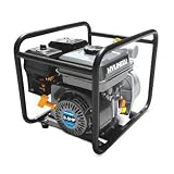 Midland International Hyundai Water Pump 5.5hp with Recoil Starter Gas Powered Motor
