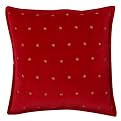 Victoria Hagan Perfect Pieces Embroidered Star Pillow - Red (19x19")