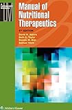 Manual of nutritional therapeutics