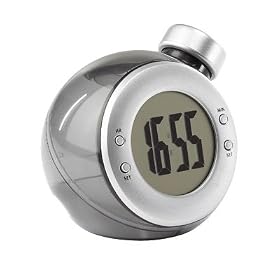 Horloge H20, fonctionne � l'eau, CLIPSONIC TECHNOLOGY