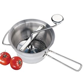 Kuchenprofi S/S Large Vegetable Sieve With 3 Sieve/Slicers