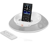 JBL On Stage III WM Portable Speakers with dock - white (OS3WMWHTEV)