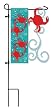 A Couple of Crabs Sculpted Artistic Blend Garden Size Flag