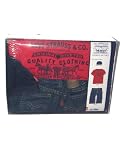 3 Piece Knit Hat Giftset by Levi's - Red - 0-6 Mths