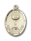 14kt Gold Holy Communion Medal