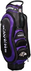 NFL Baltimore Ravens Cart Golf Bag