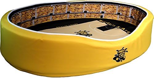 Wichita State Shockers Dog Bed Basketball Arena Pet Bed