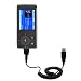 Coiled Power Hot Sync and Charge USB Data Cable w/ Tip Exchange for the Insignia 2GB - Gomadic Brand