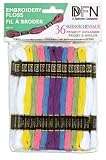 41%2BShbZa9fL. SL160  Janlynn Cotton Embroidery Floss 36 Skeins Spring Colors