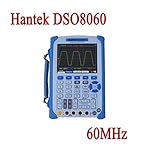 Hantek DSO8060 OsciloscopioハンドヘルドポータブルデジタルマルチメーターオシロスコープLCDディスプレイ60MHz帯域幅2チャネル250MSa / s 5 in 1 DMMス