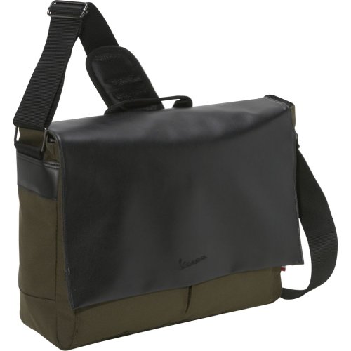 Vespa Men's VP105562 Messenger Bag,Olive,One Size