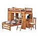 Woodcrest Woody Creek Student Twin Loft Bed - WCM405