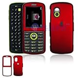 Samsung Gravity T459 Cell Phone Red Rubber Feel Protective Case Faceplate C ....