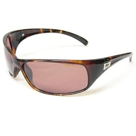 Bolle Sunglasses Recoil Dark Tortoise Frame with Polarized Sandstone Gun Lenses