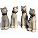 Ceramic Cat with Collar Medium