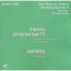 Cage Edition, vol. 33 : Oeuvres pour violon, vol. 6
