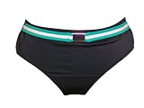 VM by Manhattan Beachwear Navy Swimsuit-bottoms w/Teal Belt 18W