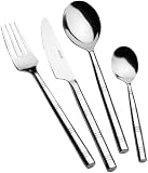 Amefa Monogram Premium Cane Polished Cutlery Set Stainless Steel 32 Piece