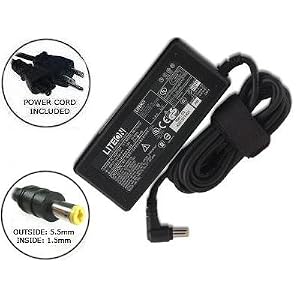 Acer Laptop Charger Ac Adapter for Acer Travelmate 4730 5520 5530 5730 6292 6293 6493 6593; Extensa 4220 4230 4620 4630 5620 5630; Ferrari 1000 1100; Aspire One 8.9 10.1 AOA150-1570; p/n LC.ADT01.005 PA-1700-02 19V 3.45A (OEM LITE-ON BRAND)