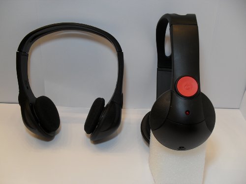 2 General Motors Headphones Part # 25795362 Chevrolet Suburban, GMC Yukon, Cadillac Escalade, Uplander, Tahoe, Acadia, Buick Enclave, Pontiac Montana SV6, Terraza, Saturn Relay, Equinox, Silverado, Outlook, Traverse, Denali And More!