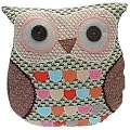 Owl Cushion - Green