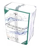 Eurow Microfiber 16 X 16 All Purpose Bar Mop Cleaning Towels (6-Pack)