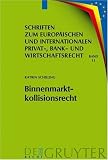 Binnenmarktkollisionsrecht