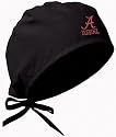 Alabama Crimson Tide - Black w/Red Lettering - Scrub Cap