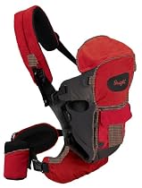 Evenflo Snugli By My Side Soft Carrier - Red/Black