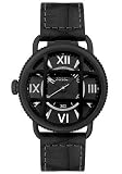 Fossil Men's WWI Reproduction Black Leather Watch #FS4474